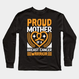 Mother with daughter with breast cancer Long Sleeve T-Shirt